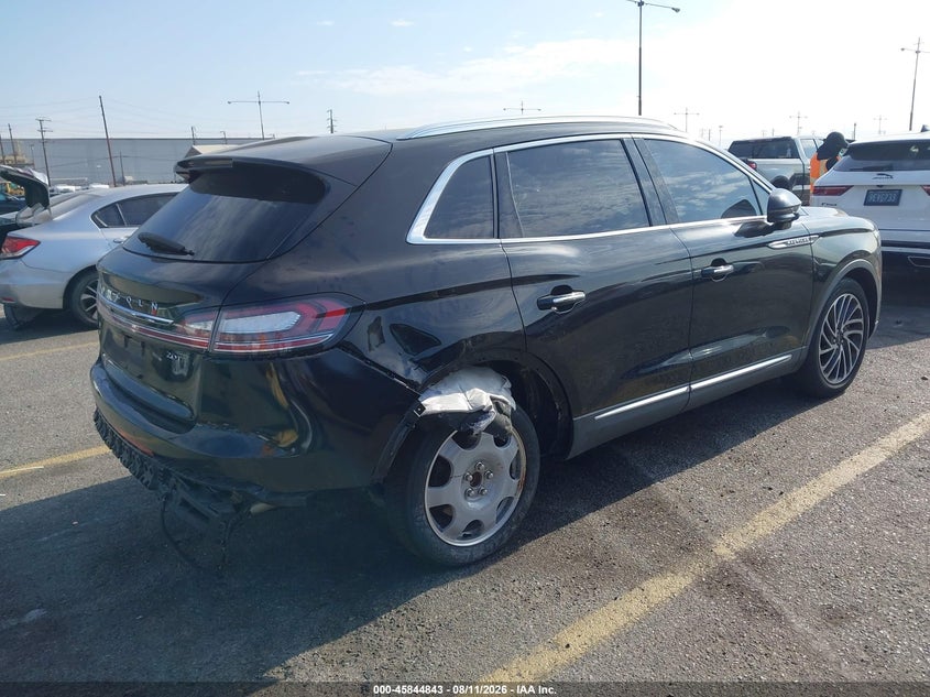 LINCOLN NAUTILUS 2019 VIN 2LMPJ6L96KBL11202