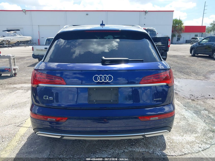 2023 AUDI Q5 SPORT UTILITY VEHICLE 2.0L I-4 DI, DOHC, VVT, TURBO, 201HP