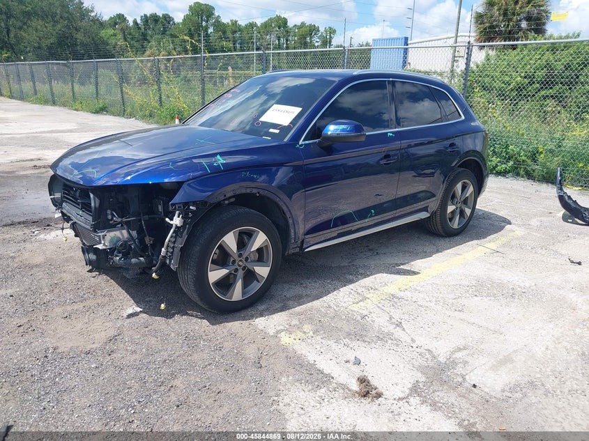 2023 AUDI Q5 SPORT UTILITY VEHICLE 2.0L I-4 DI, DOHC, VVT, TURBO, 201HP