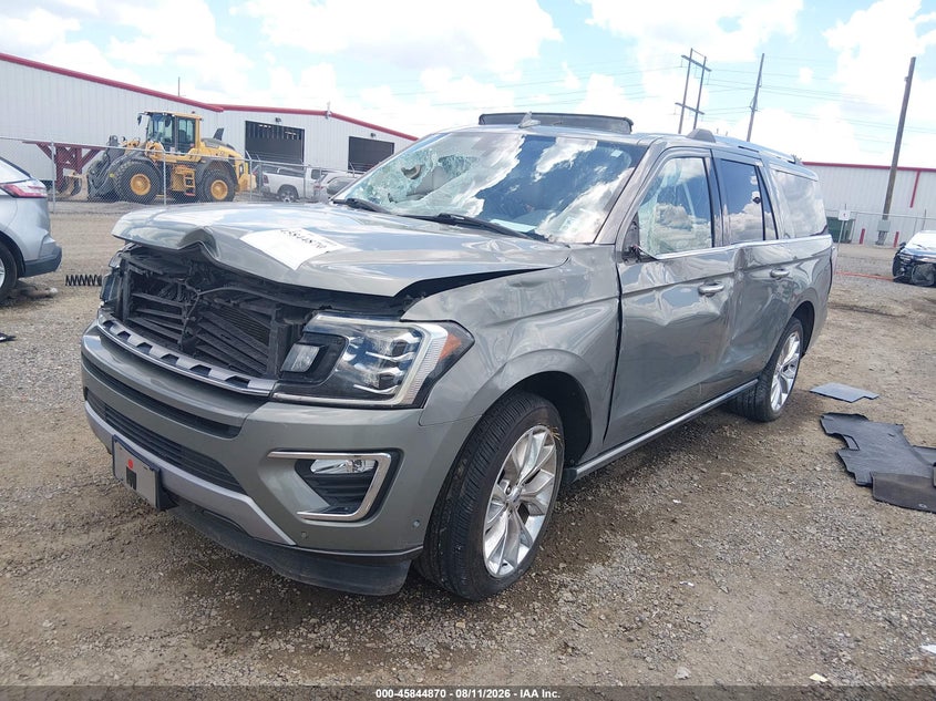 Vin: 1fmjk1kt1kea67641, lot: 46343778, ford expedition max limited 20192