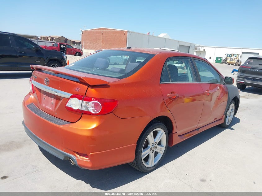 Vin: 2t1bu4ee3dc076283, lot: 46343786, toyota corolla s special edition 20134