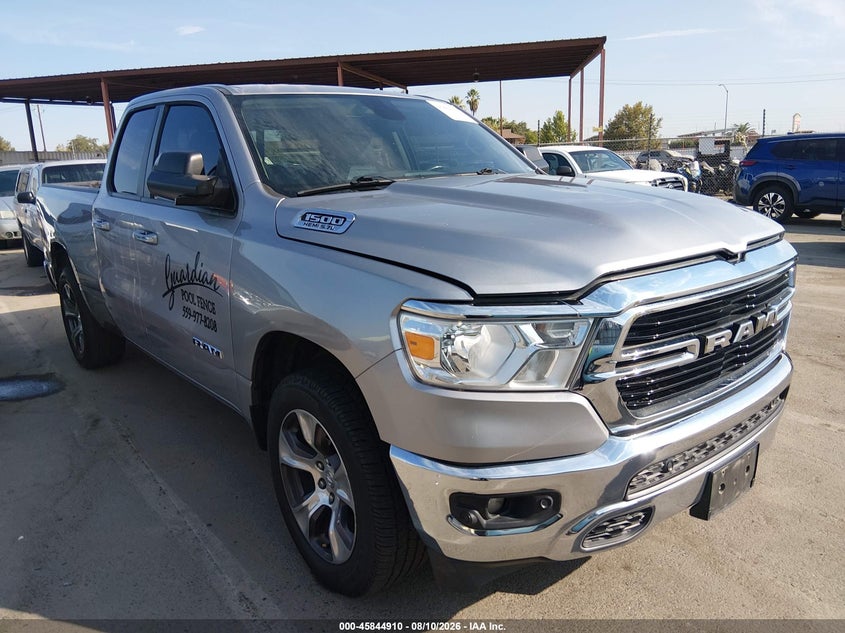 Vin: 1c6srfbt2kn821428, lot: 46343818, ram 1500 big horn/lone star  4x4 6'4 box 2019 img_1