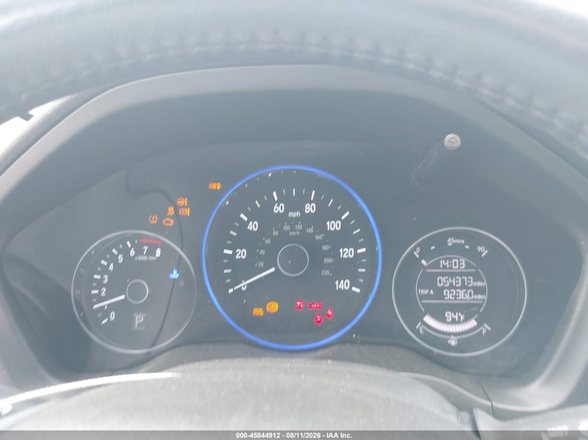 HONDA HR-V 2018 VIN 3CZRU6H75JM716336