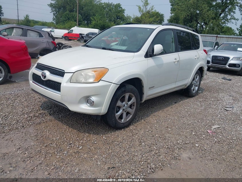 Vin: jtmyf4dv9a5016135, lot: 46343827, toyota rav4 limited 20102