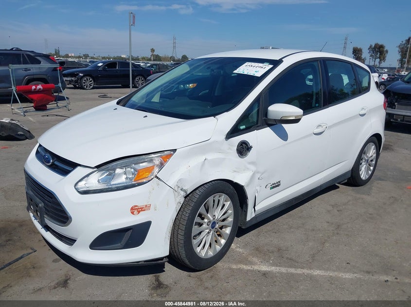2017 Ford C-MAX, Left Side, IAAI, VIN 1FADP5EU1HL109797 — photo 2