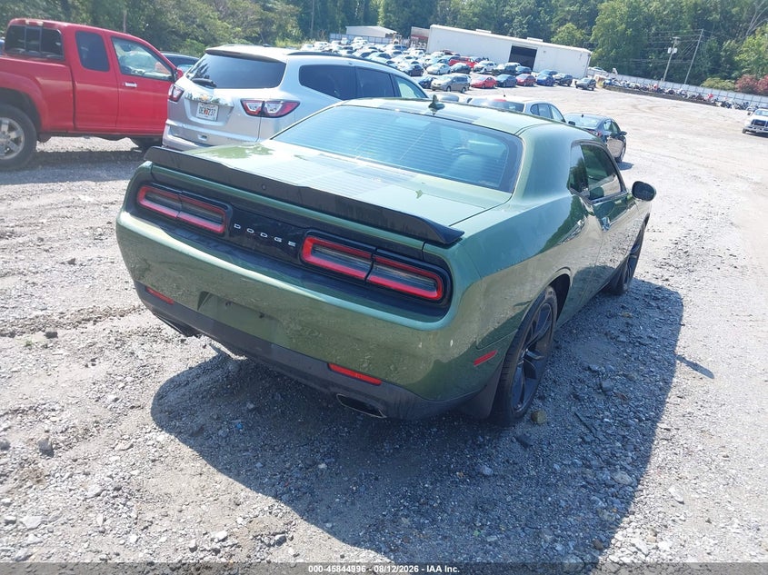 Vin: 2c3cdzag2jh271323, lot: 46343904, dodge challenger sxt plus 20184