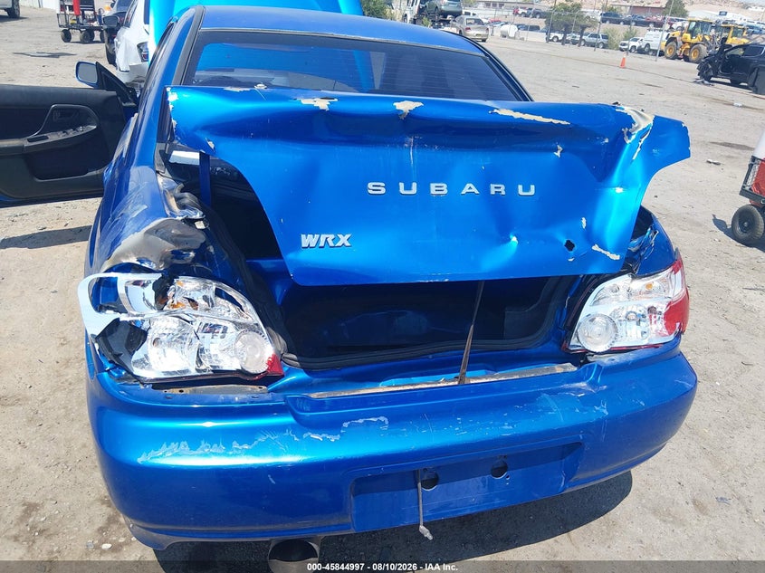 SUBARU IMPREZA 2002 VIN JF1GD29682G526625