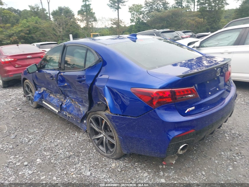 Vin: 19uub2f68ja003860, lot: 46343909, acura tlx tech+a/tch+ar 20183