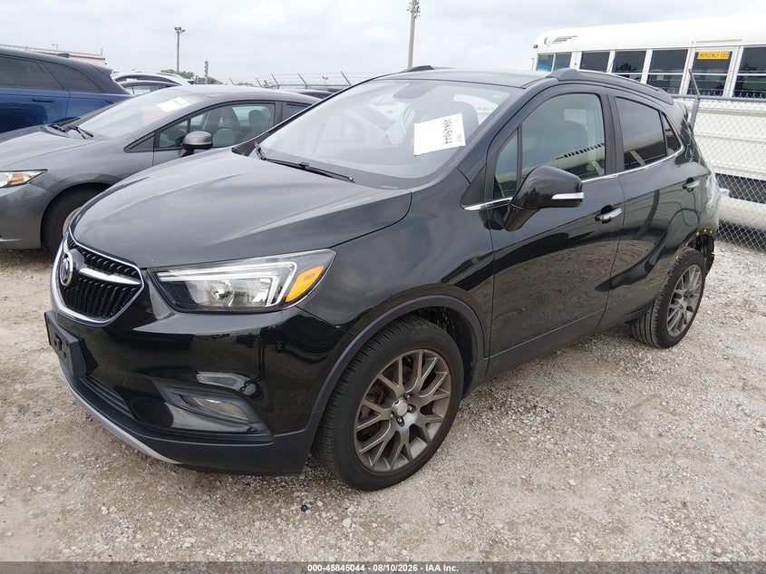Vin: kl4cj1sb7kb720881, lot: 46343952, buick encore fwd sport touring 20192