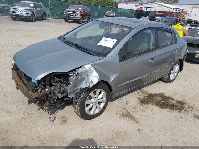 2012 NISSAN SENTRA SEDAN 2.0L I-4 DOHC, VVT, 140HP