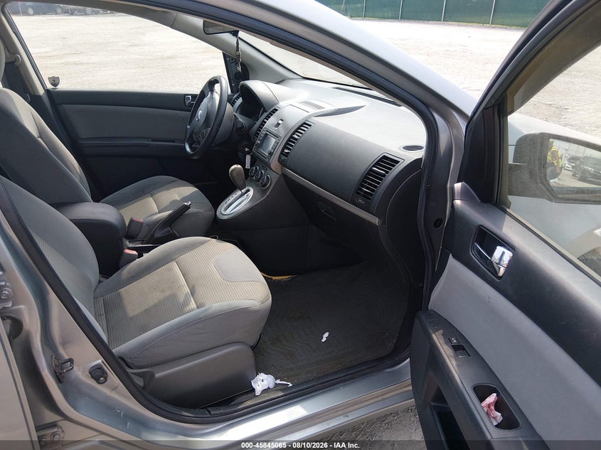 2012 NISSAN SENTRA SEDAN 2.0L I-4 DOHC, VVT, 140HP