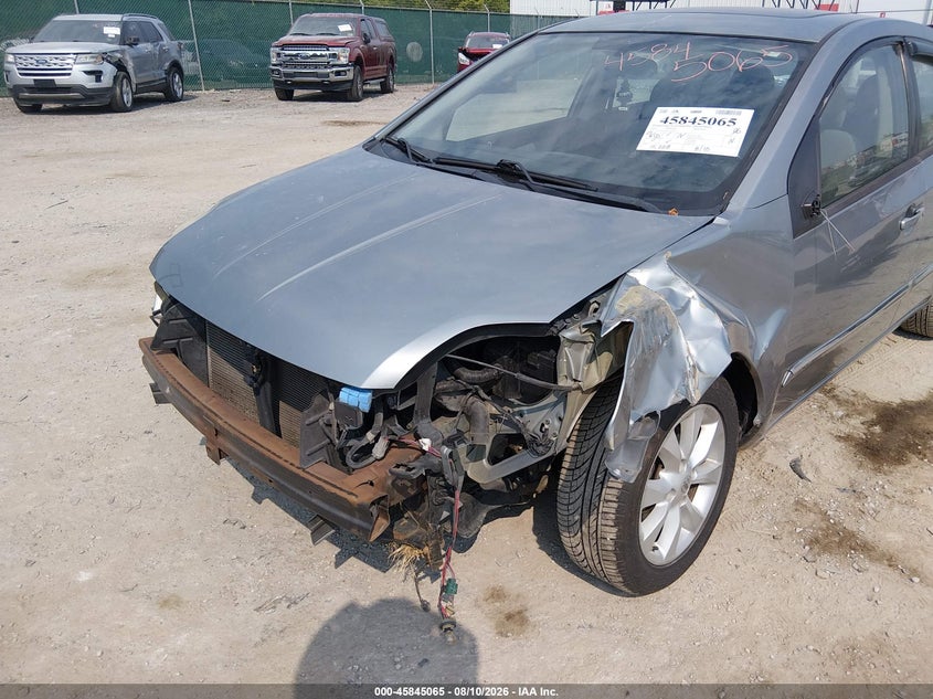 2012 NISSAN SENTRA SEDAN 2.0L I-4 DOHC, VVT, 140HP