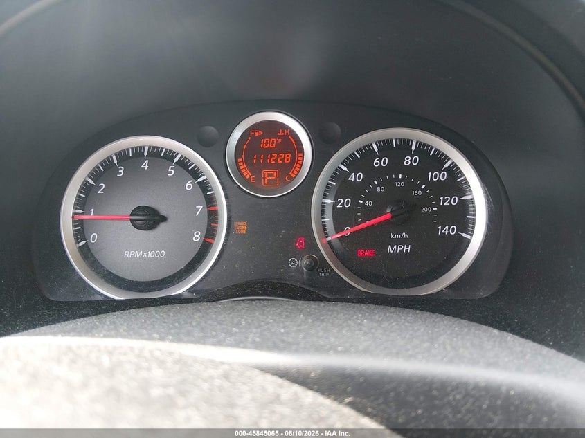 2012 NISSAN SENTRA SEDAN 2.0L I-4 DOHC, VVT, 140HP