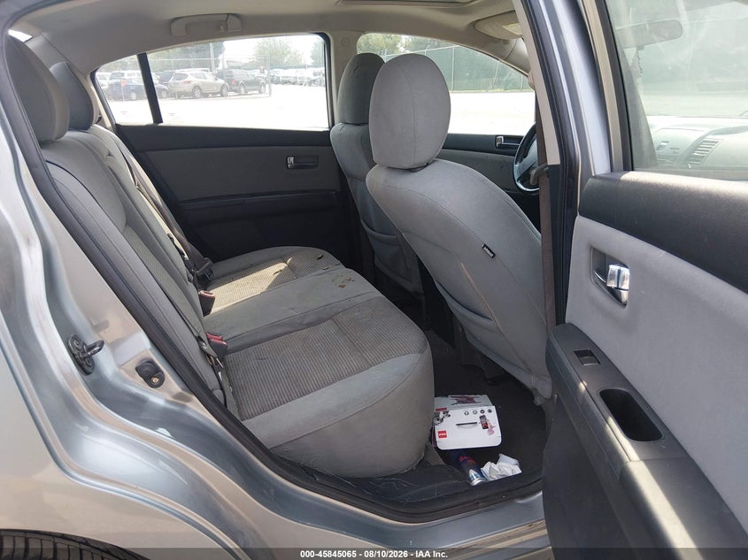 2012 NISSAN SENTRA SEDAN 2.0L I-4 DOHC, VVT, 140HP