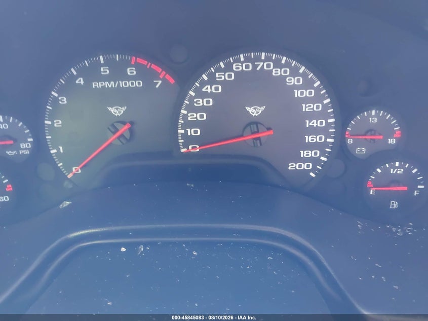 CHEVROLET CORVETTE 2002 VIN 1G1YY32G825128671