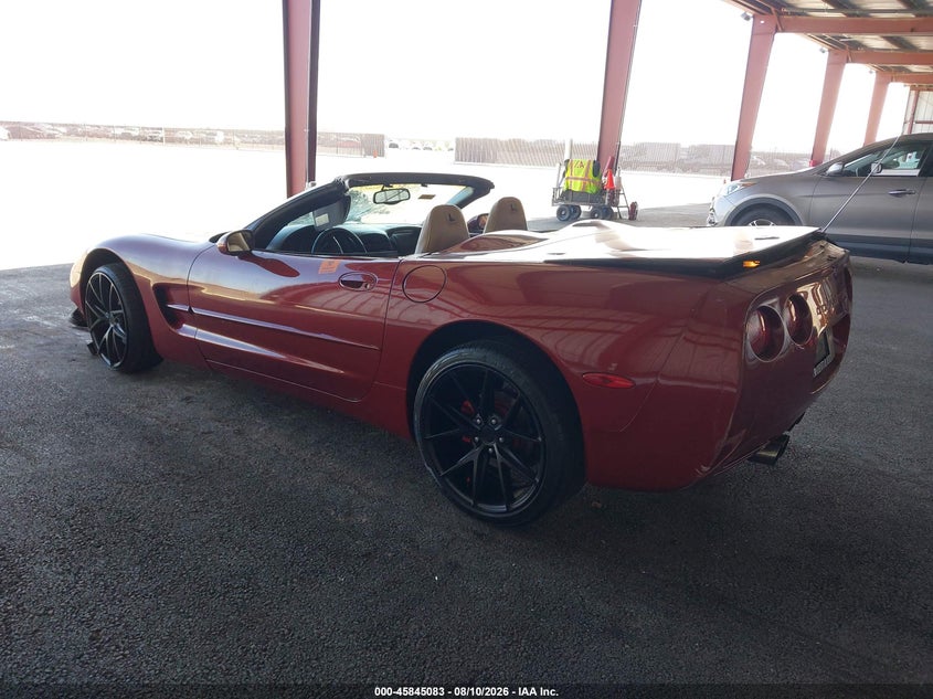 CHEVROLET CORVETTE 2002 VIN 1G1YY32G825128671