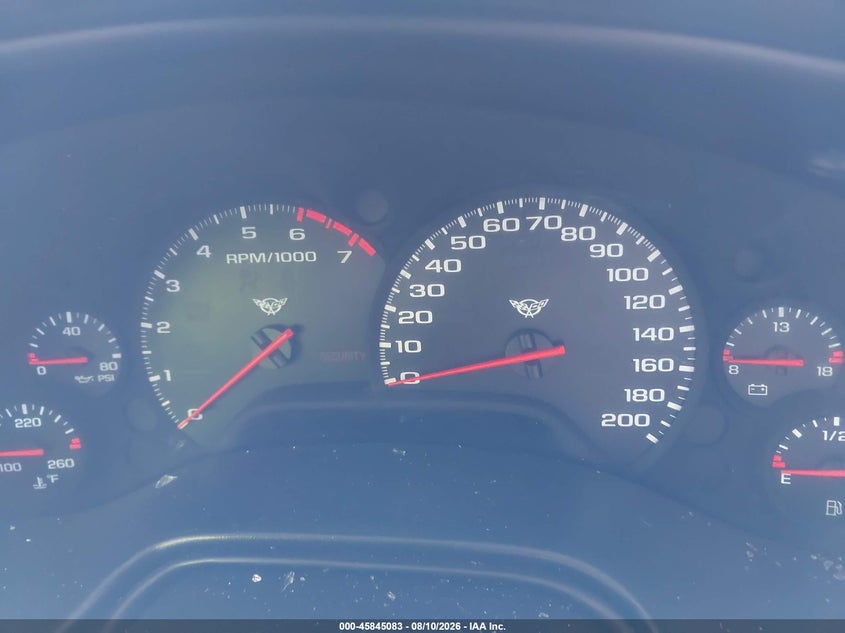 CHEVROLET CORVETTE 2002 VIN 1G1YY32G825128671