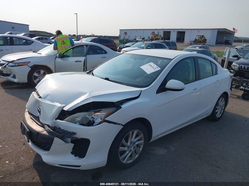Vin: jm1bl1v73c1700508, lot: 46344029, mazda mazda3 i touring 20122