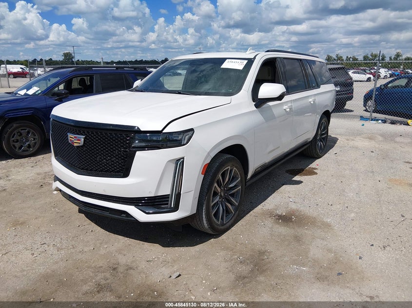 Vin: 1gys3pkl5mr182001, lot: 46344038, cadillac escalade esv sport 20212
