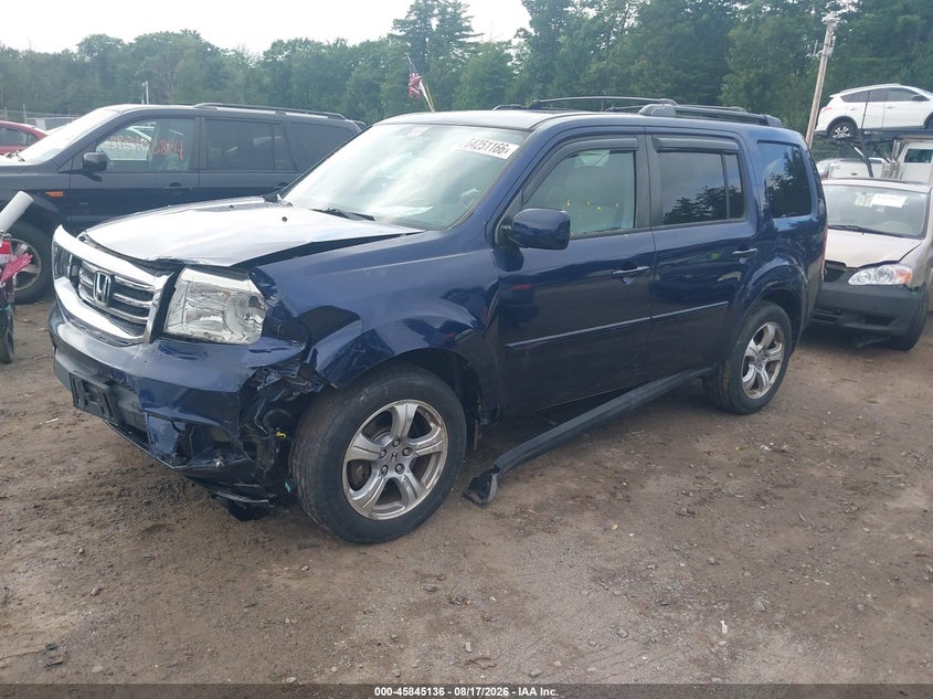Vin: 5fnyf4h42db062281, lot: 46344044, honda pilot ex 20132