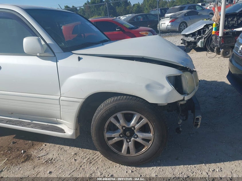 LEXUS LX 470 2005 VIN JTJHT00W353555123