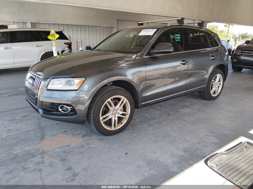 Vin: wa1l2afp0ha047787, lot: 46344089, audi q5 2.0t premium 20172