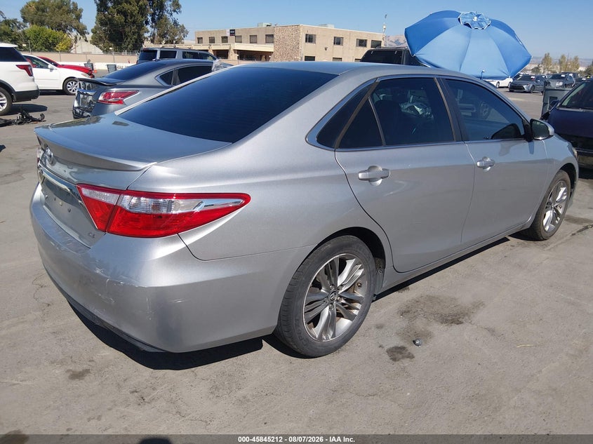 Vin: 4t1bf1fk0gu138805, lot: 46344120, toyota camry se 20164