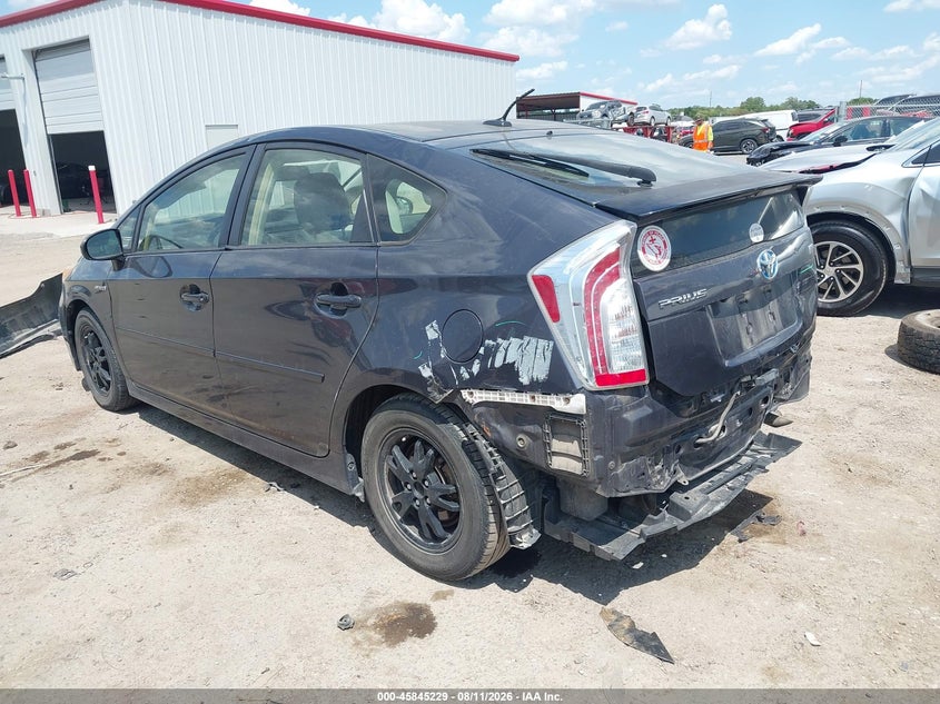 TOYOTA PRIUS 2012 VIN JTDKN3DU9C1610146
