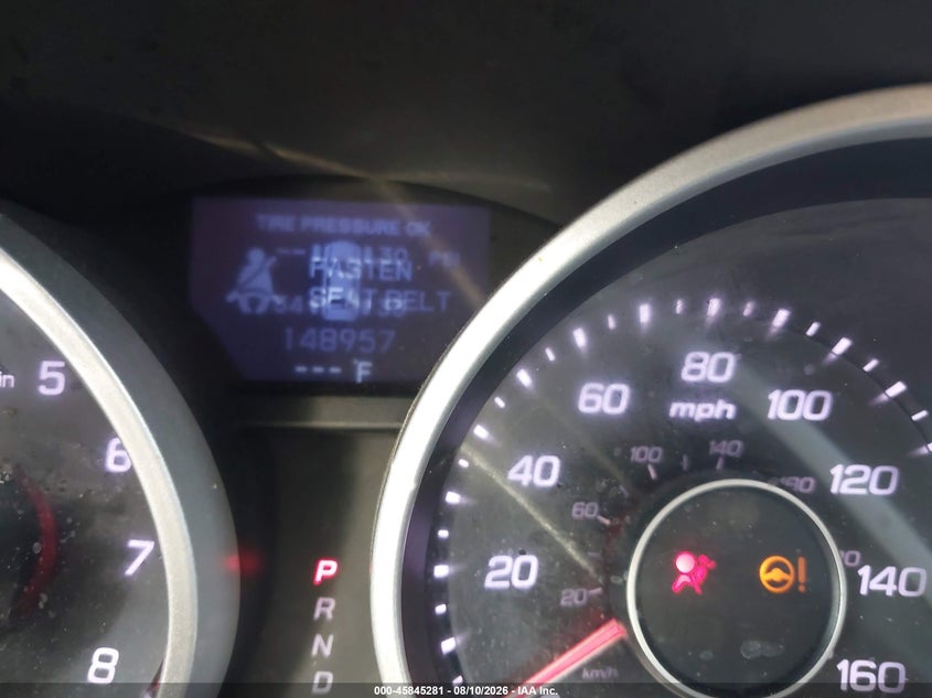 ACURA TL 2011 VIN 19UUA8F26BA001741