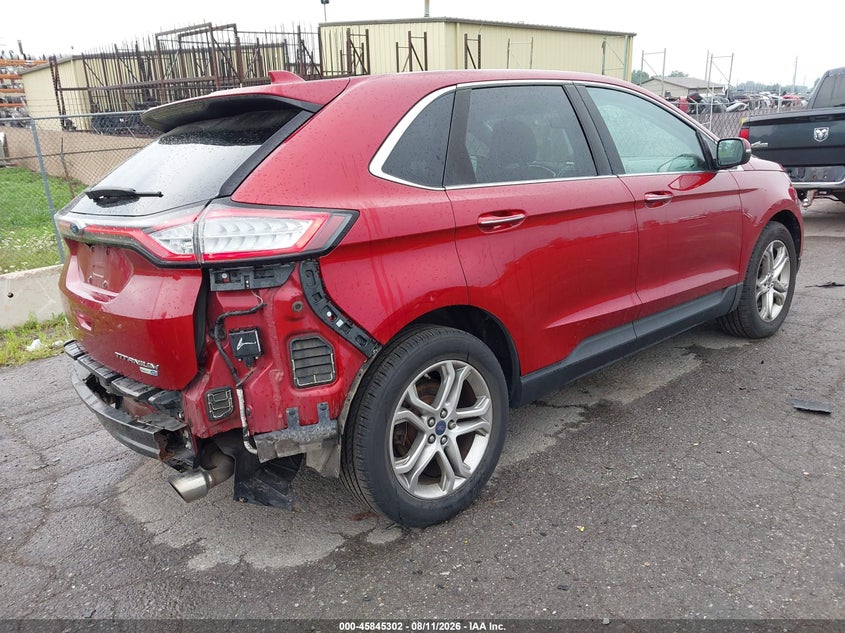 2015 FORD EDGE SPORT UTILITY VEHICLE 2.0L I-4 DI, DOHC, VVT, TURBO, 245HP