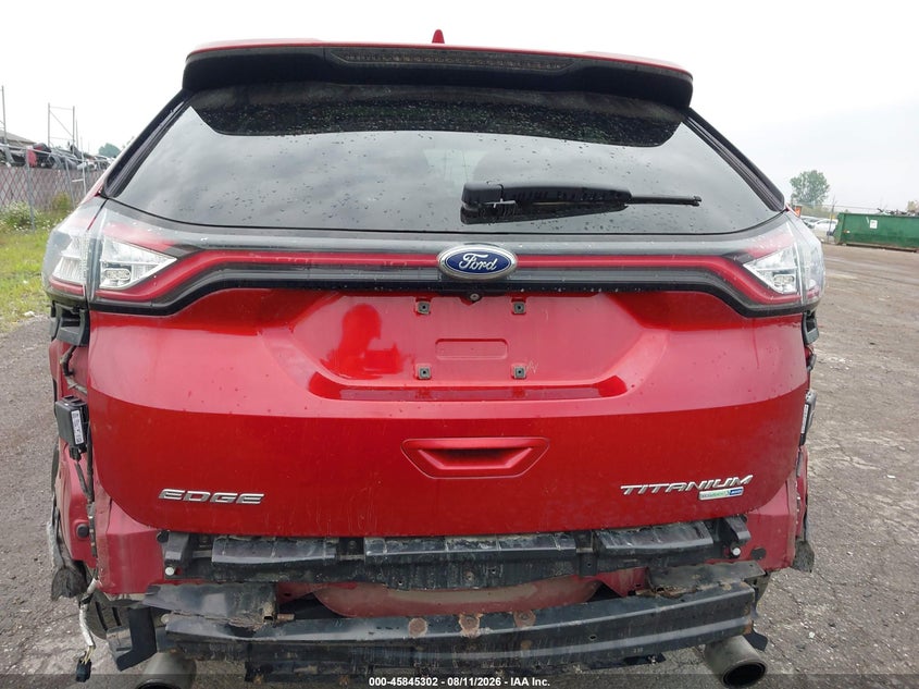 2015 FORD EDGE SPORT UTILITY VEHICLE 2.0L I-4 DI, DOHC, VVT, TURBO, 245HP