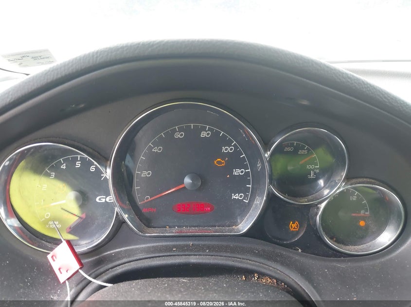 PONTIAC G6 2008 VIN 1G2ZH57N484121296