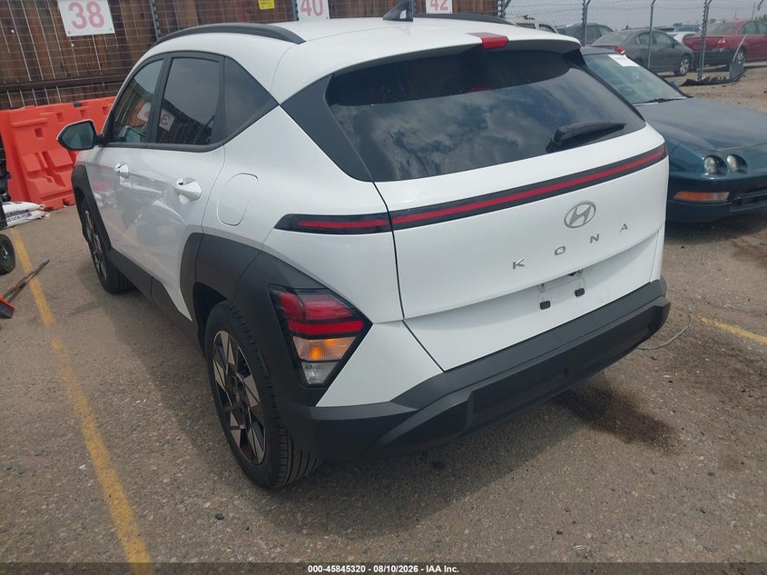 Vin: km8hb3ab2su207172, lot: 46344228, hyundai kona sel 20253
