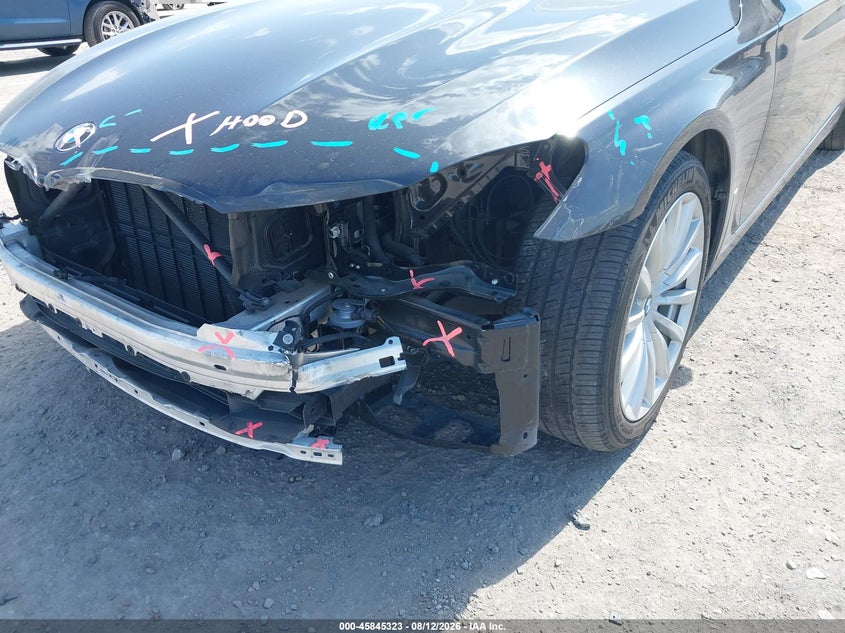 BMW 740I 2019 VIN WBA7E2C57KB454608