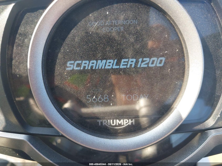 TRIUMPH SCRAMBLER 2020