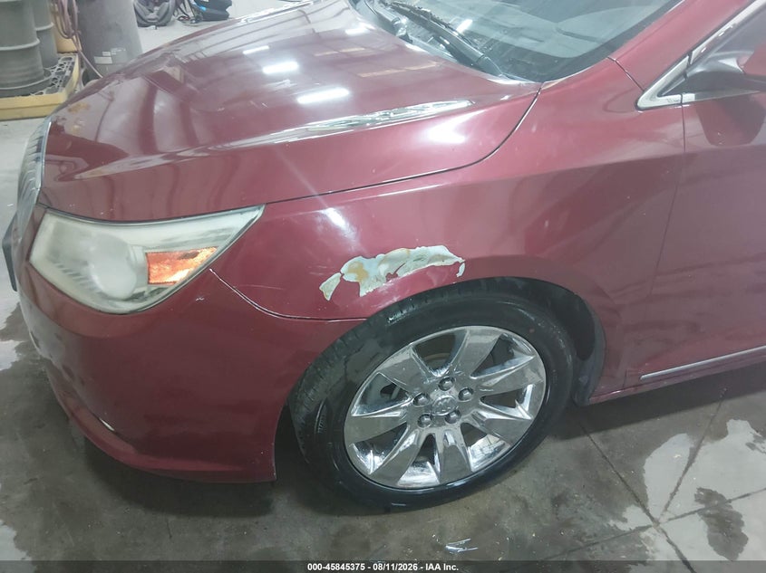 BUICK LACROSSE 2010 VIN 1G4GC5GG0AF264884