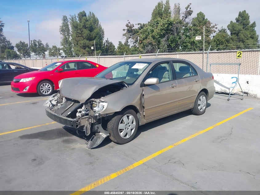 2007 Toyota Corolla, Front End, IAAI, VIN 1NXBR30E97Z903967 — photo 2