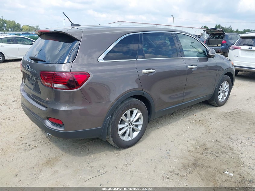 Vin: 5xypg4a31kg550430, lot: 46344320, kia sorento 2.4l lx 20194