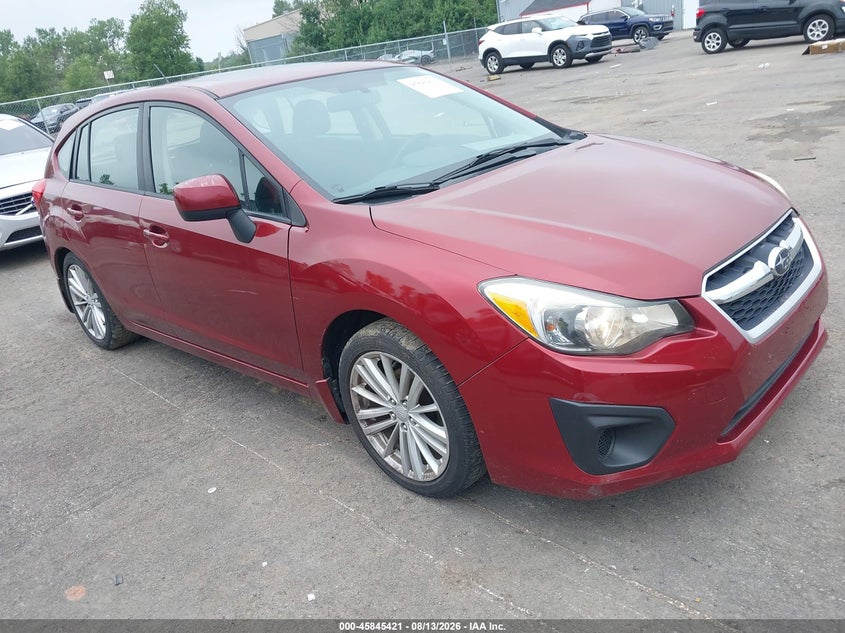 2012 SUBARU IMPREZA auction photo 1