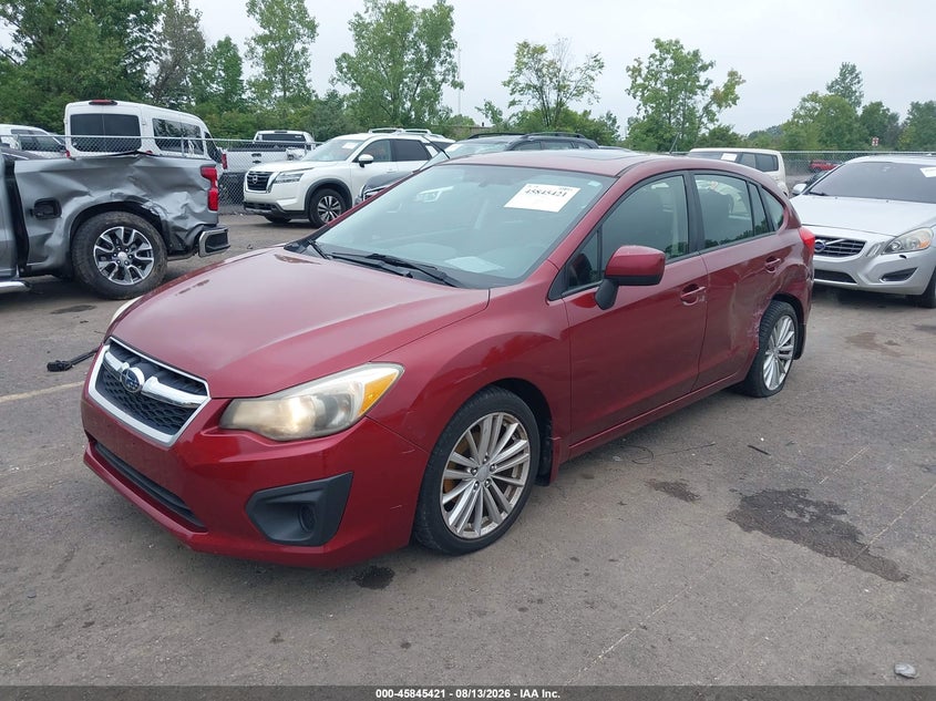 2012 SUBARU IMPREZA auction photo 2