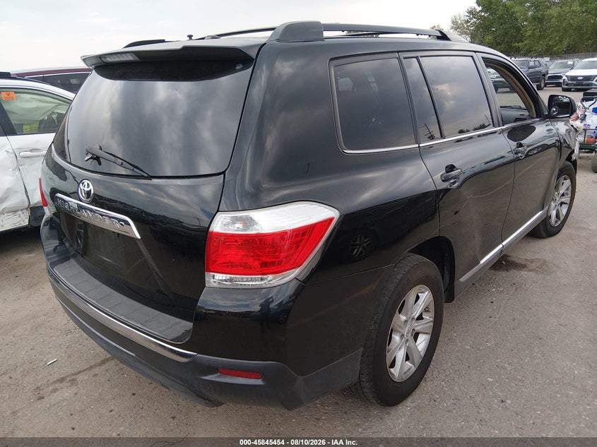 Vin: 5tdbk3eh7bs077113, lot: 46344362, toyota highlander se v6 20114