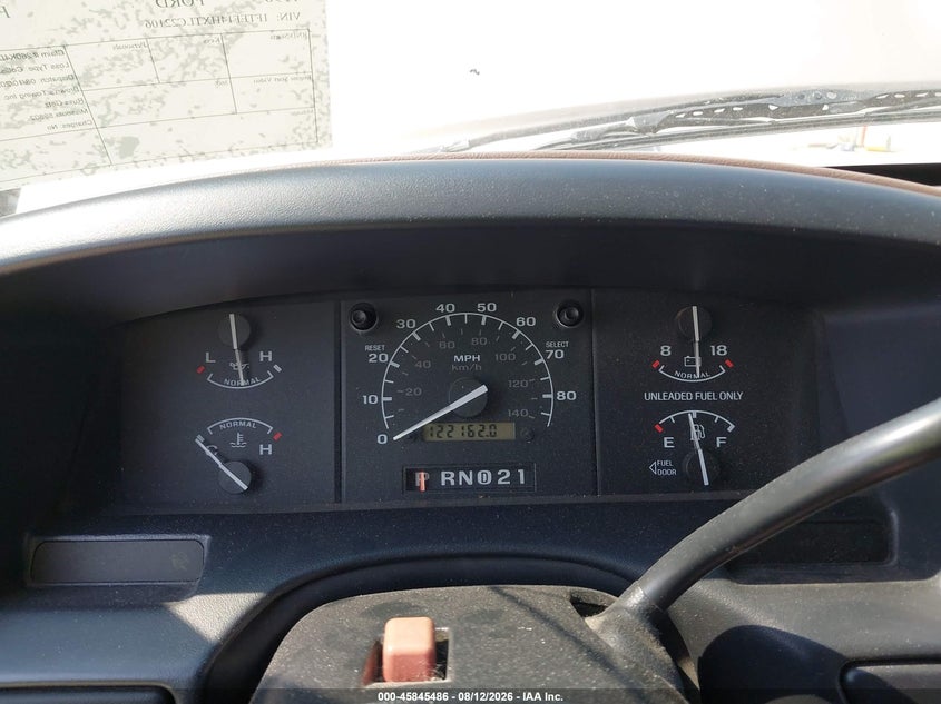 FORD F150 1996 VIN 1FTEF14HXTLC22106