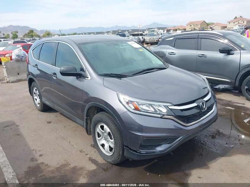2016 Honda Cr-V Lx, Правый бок, IAAI, VIN 2HKRM3H34GH520999