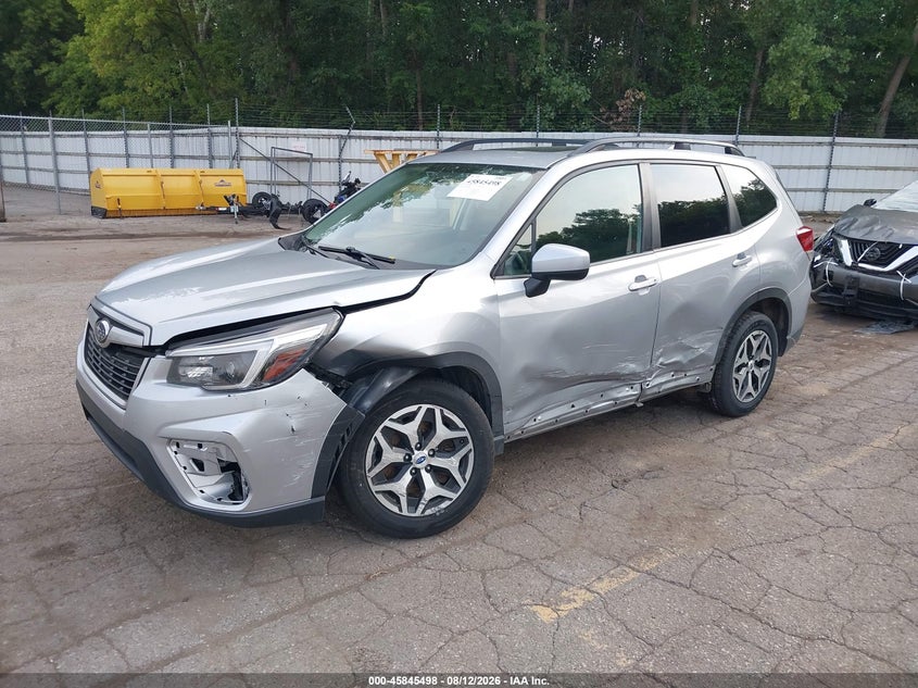 SUBARU FORESTER 2021 VIN JF2SKAJC0MH588797