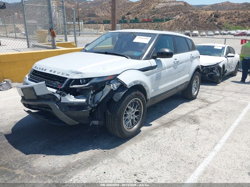 2017 Land Rover Range Rover Evoque, Front End, IAAI, VIN SALVP2BG5HH236902 — photo 2