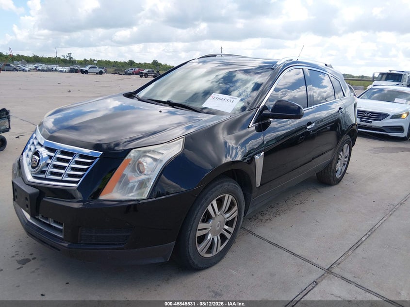 2013 Cadillac SRX, Изъятое, IAAI, VIN 3GYFNCE33DS506348 — фото 2