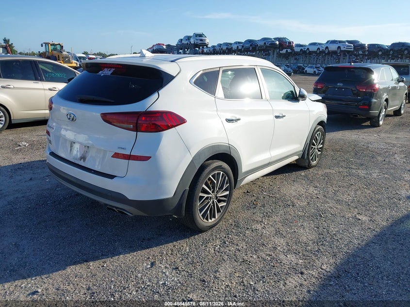 2021 HYUNDAI TUCSON auction photo 4