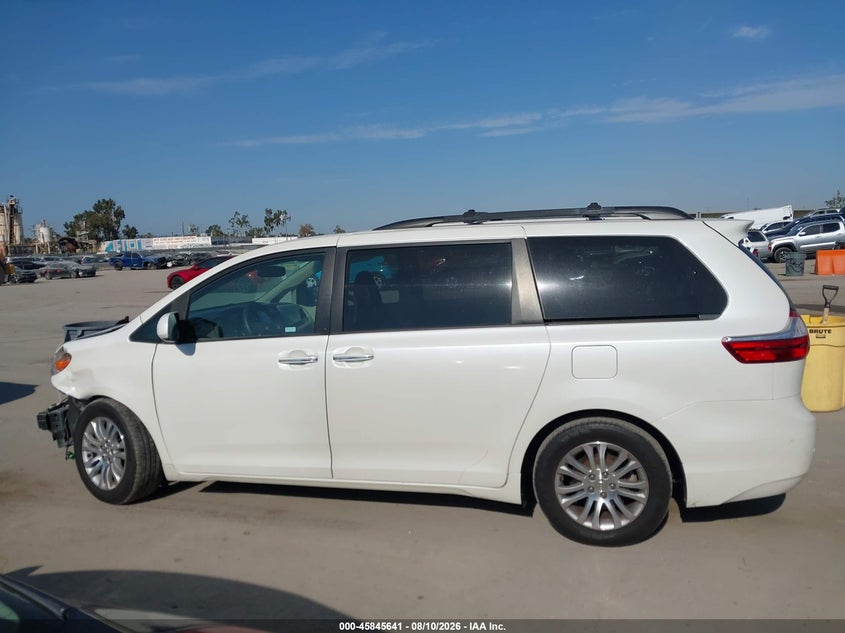 2015 TOYOTA SIENNA VAN 3.5L V-6 DOHC, VVT, 266HP