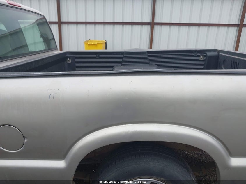 CHEVROLET S-10 2000 VIN 1GCCS1940Y8163862