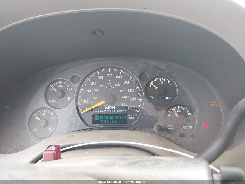 2000 CHEVROLET S-10 auction photo 7